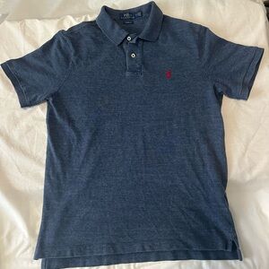 Polo by Ralph Lauren Men's Blue Polo Shirt